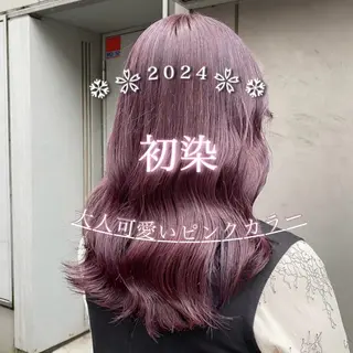 セミロング カラー ヘアアレンジ 🥀社内技術講師🥀 稲場皓一のヘアスタイル