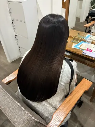 ロング 髪質改善jewelbox 〜私のトリートメント〜 東梅田店所属・髪質改善/ボブ/梅田 runa_ニュアンスのヘアスタイル