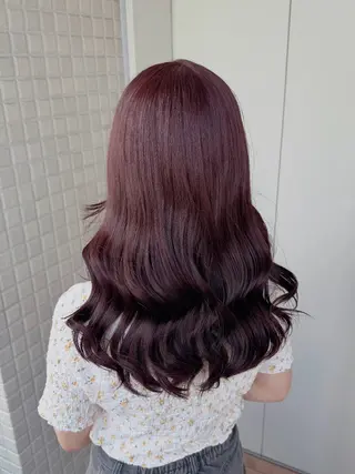 ロング カラー 縮毛矯正/艶髪カラー /パーマ/ひふみ🌱のヘアスタイル