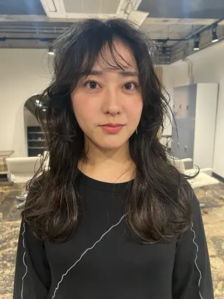 ロング sendai mayumiのヘアスタイル