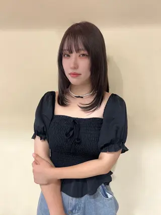 ロング カラー オシャレなスタイル つくりますのヘアスタイル