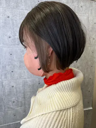 ショート カラー akari/髪質改善 /ブリーチ/名古屋のヘアスタイル