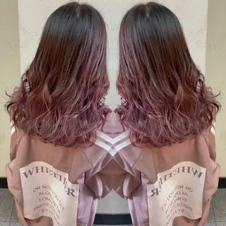 セミロング 大泉 美久のヘアスタイル