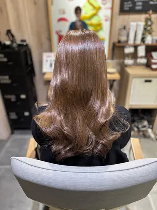 ロング カラー 【艶髪、髪質改善】 KAHOのヘアスタイル