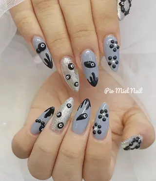 ネイル momo 長さだしのネイルデザイン