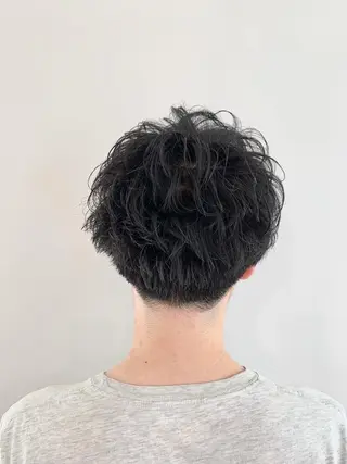 ミディアム パーマ 加藤 綾華のヘアスタイル