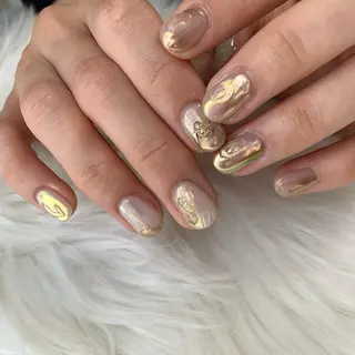 ネイル 'mm所属・'mm  (ミリ) ＭＡＮＡＭＩのネイルデザイン