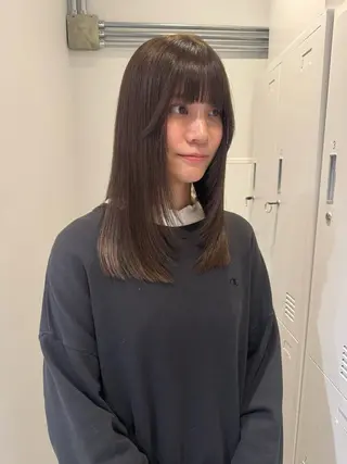 ロング カラー 透明感×レイヤーカッ ト🌼kiraraのヘアスタイル