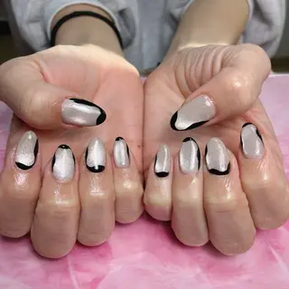 ミディアム hs nail salonのネイルデザイン
