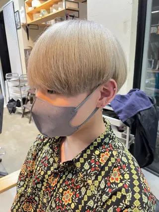 カラー メンズ SEPHILE所属・メンズ韓国ヘア👹 KAJIのヘアスタイル