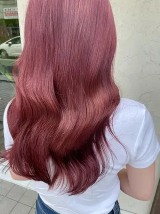 ロング しもかわ かほのヘアスタイル