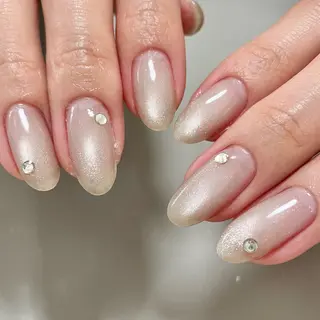 ネイル 京都桂/フィルイン /自爪育成/三品のネイルデザイン