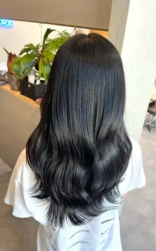 ロング カラー Salon de  COCO所属・Yuka /ツヤカラー✨のヘアスタイル