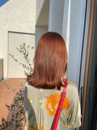 セミロング カラー runru /muku.のヘアスタイル