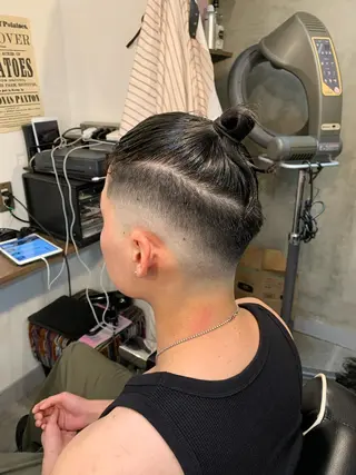 ショート パーマ メンズ CARNEL所属・メンズ専門CANEL かずまのヘアスタイル