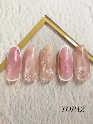 ネイル TOPAZ恵比寿所属・Tsuno Nagisaのネイルデザイン