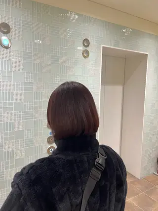 カラー 畠野Hatano /メンズ/ボブのヘアスタイル