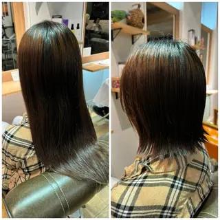 ショート ツキダテ ユイのヘアスタイル