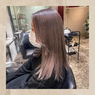 セミロング ワンホンヘア ケラチン/Kaitoのヘアスタイル