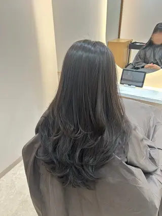 ロング レイヤー/艶髪カラー 🌷油科あい🌷のヘアスタイル