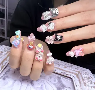 ネイル AB マツエクネイルサロンのネイルデザイン