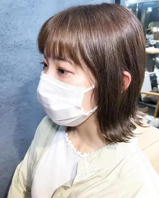 ショート カラー ヘアアレンジ ainico+所属・メンズ特化✂️栗原 侑也のヘアスタイル