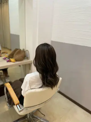 ミディアム カラー スーパーカット　tip&toe所属・松山弘樹/ 佐倉/髪質改善のヘアスタイル