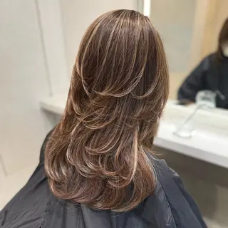 ロング カラー ☆ AYA/DEANのヘアスタイル