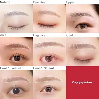 アイブロウ ナチュラル眉 💫Nozomiの眉毛・アイブロウイメージ