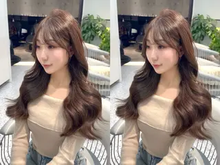 ロング 🎀透明感ブラウ ンshizuka🎀のヘアスタイル