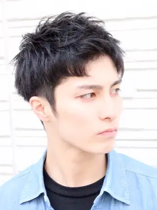 パーマ 【メンズパーマ】比嘉 啓人のヘアスタイル