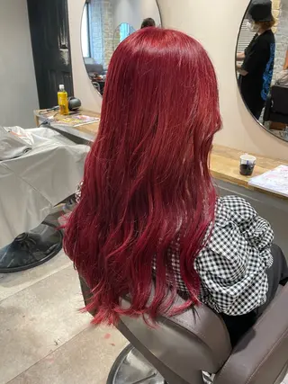 ロング カラー 👾TAMURA MAAYA👾のヘアスタイル