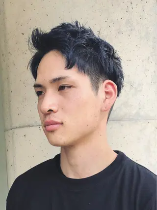 ショート メンズ SALOWIN並木所属・韓国ヘア🇰🇷 有田裕也のヘアスタイル