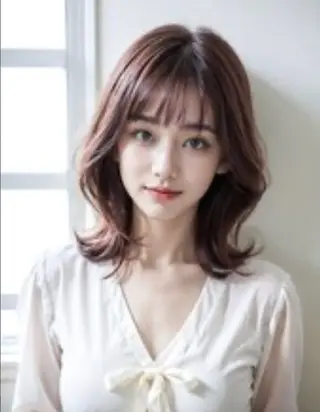 ミディアム TELA HAIRのヘアスタイル