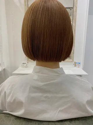 ショート ヘアアレンジ 🧡梅田ハイトーン カラー🧡runaのヘアスタイル
