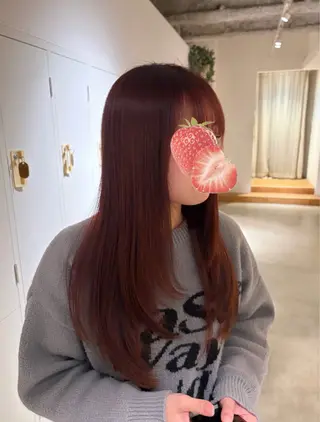 ロング 笹野 日麻莉のヘアスタイル