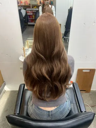 ロング カラー 🪞♡韓国風スタイル MISATO🪞♡のヘアスタイル