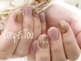 ネイル おうちのネイルサロン　konpeiTou〜こんぺいとう〜所属・おうちのネイルサロン KonpeiTouのネイルデザイン