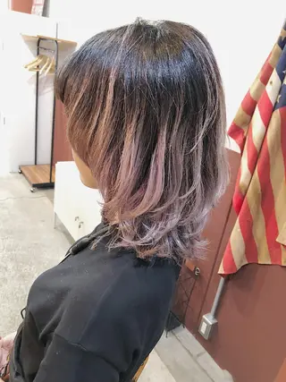 ショート カラー ノグチ ユウキ/ボブのヘアスタイル