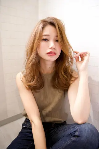 ロング 神野 雅樹のヘアスタイル