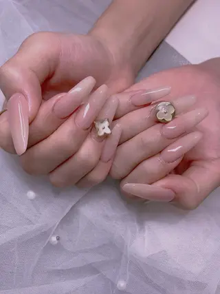 ネイル 長さだし専門店 M2　rikaのネイルデザイン