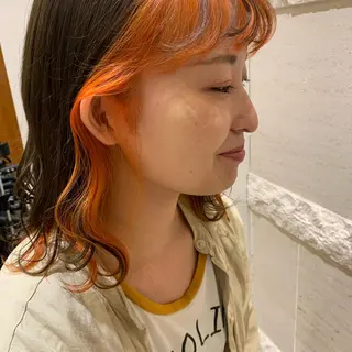 カラー OLSEN D.B.A BALLOON HAIR所属・さとう あやかのヘアスタイル