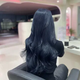 ロング カラー 🇰🇷韓国hair 🇰🇷wakaのヘアスタイル