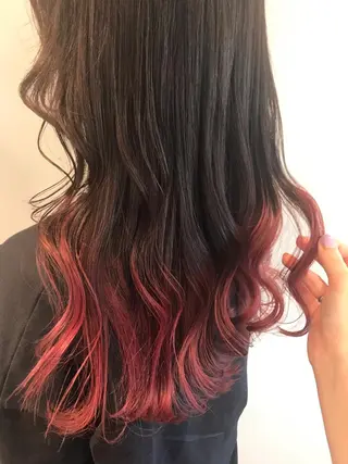 ロング カラー knock【ノック】所属・烏丸韓国ヘア🇰🇷 ayaka🎀のヘアスタイル