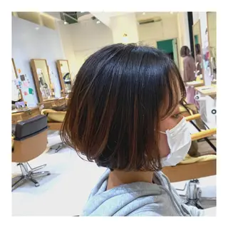 ショート 心斎橋/ブリーチなし 髪質改善/レイヤーのヘアスタイル