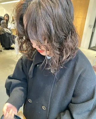パーマ AMATORA Sakuのヘアスタイル