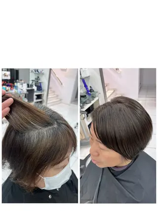 カラー 木志 望美のヘアスタイル