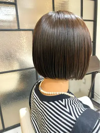 ショート カラー 安永 涼のヘアスタイル