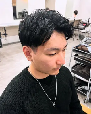 ショート メンズ 鈴木 陸のヘアスタイル