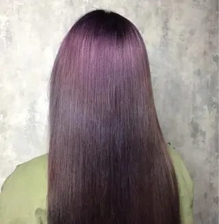 ロング カラー ヘアアレンジ Zina渋谷エリア マネージャShionのヘアスタイル